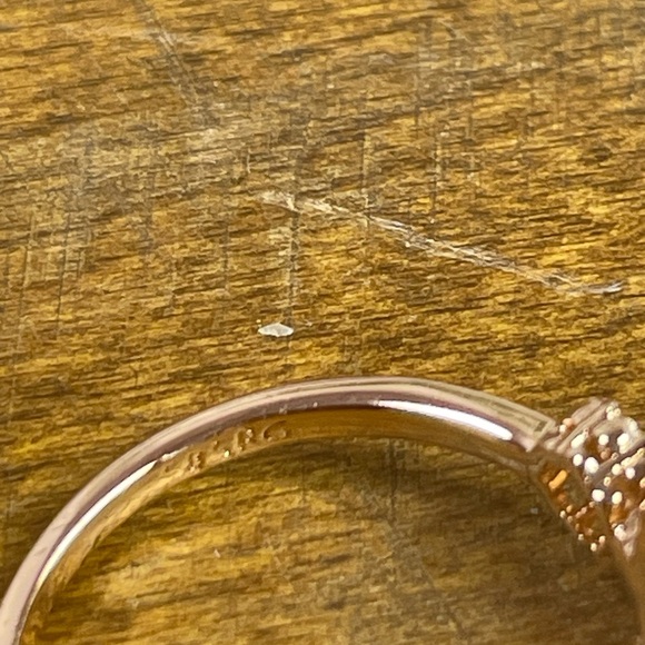 14K ROLLED AMETHYST & SAPPHIRE Ring & Earrings Set. - Picture 7 of 15